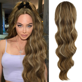 Coada de Par cu snur Saten Suvitat Soft, 70 cm